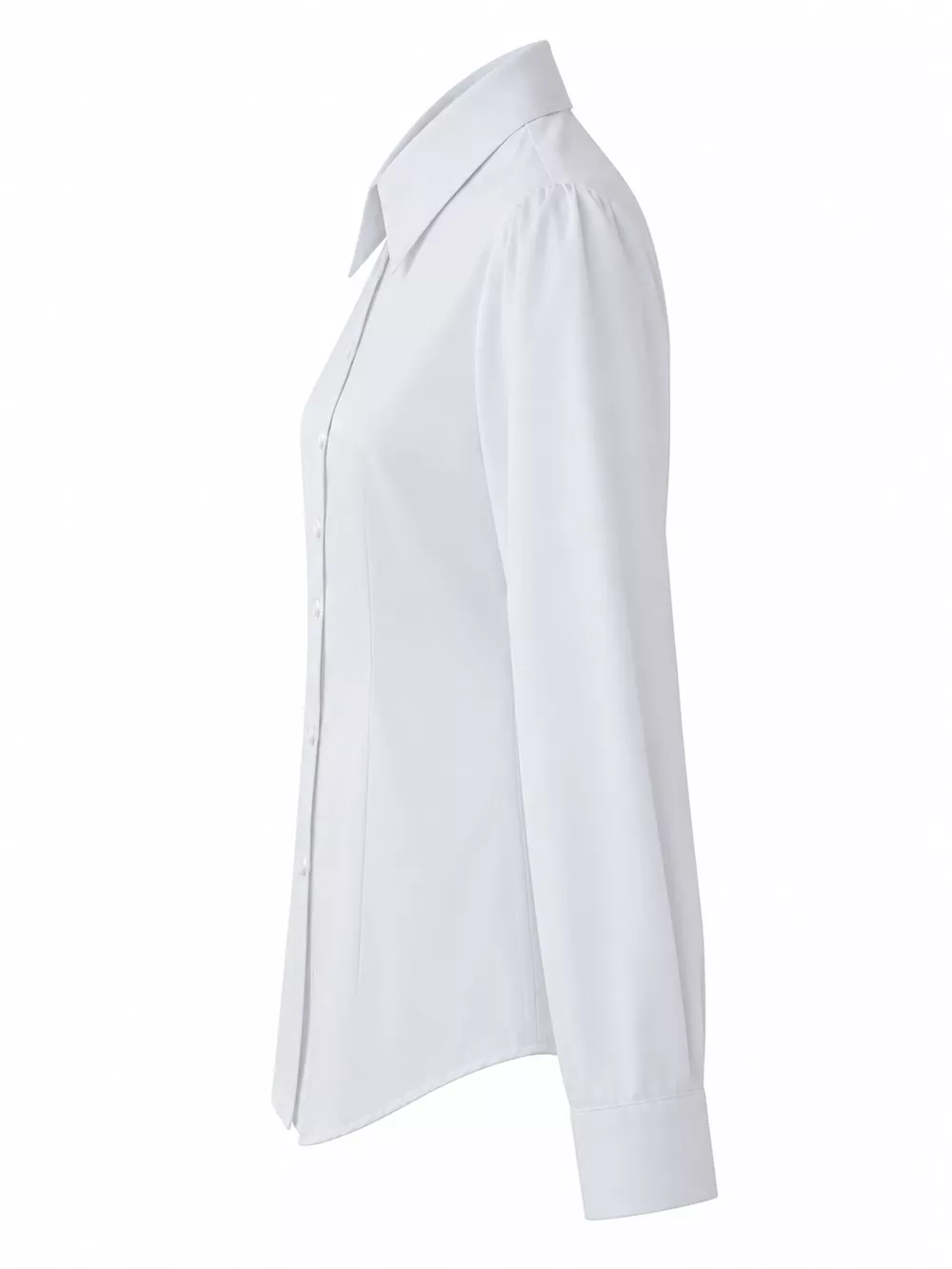 Full Size Classic Slim-Fit Button-Down Shirt Plus Size, image 8