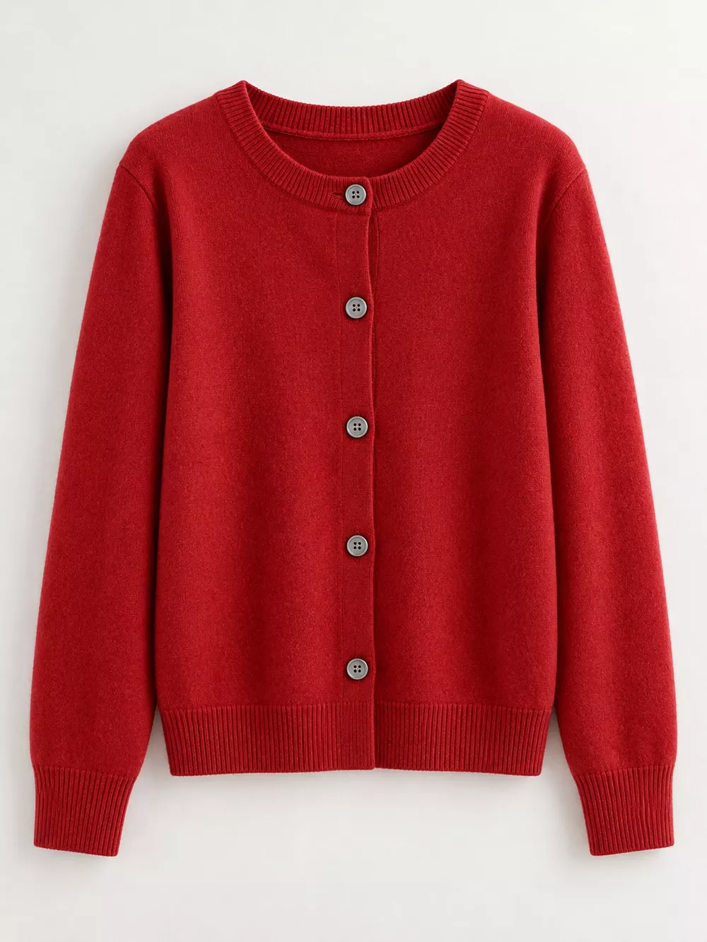 Crew Neck Button-Down Cardigan, image 29