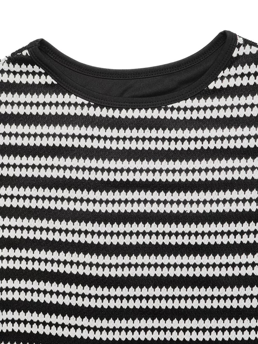 Striped Sleeveless Bodycon Knit Maxi Dress, image 6