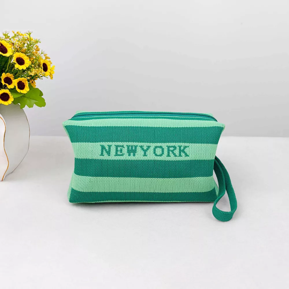 Striped Cosmetic Bag, image 3