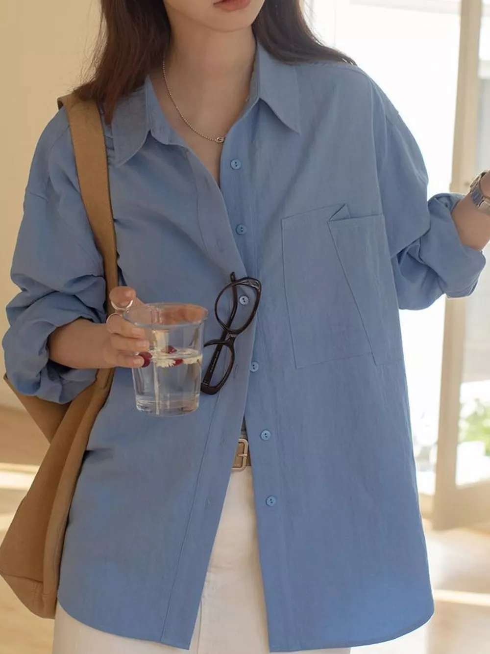 Button-Down Long Sleeve Shirt, image 2