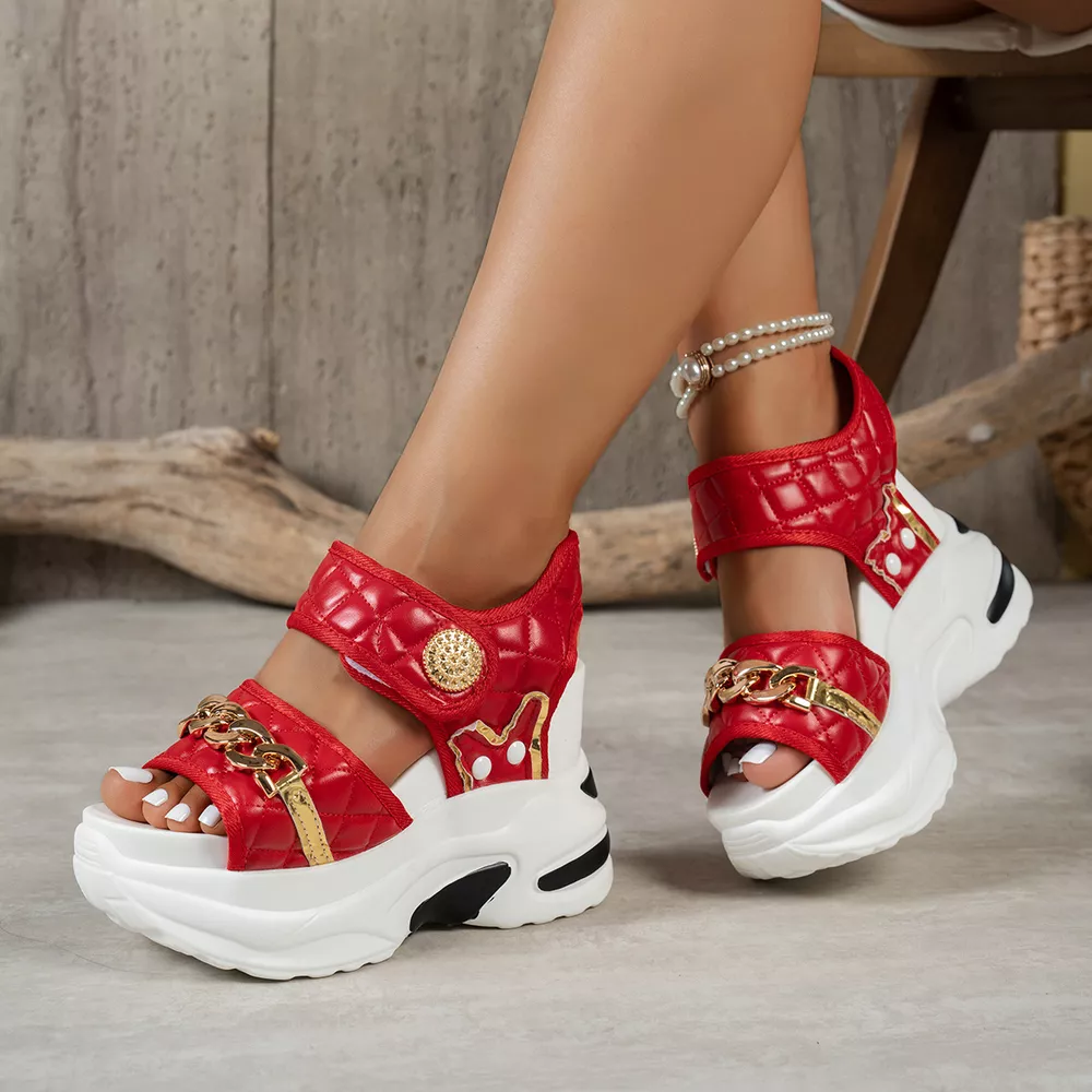Open Toe Platform Sandals, image 8