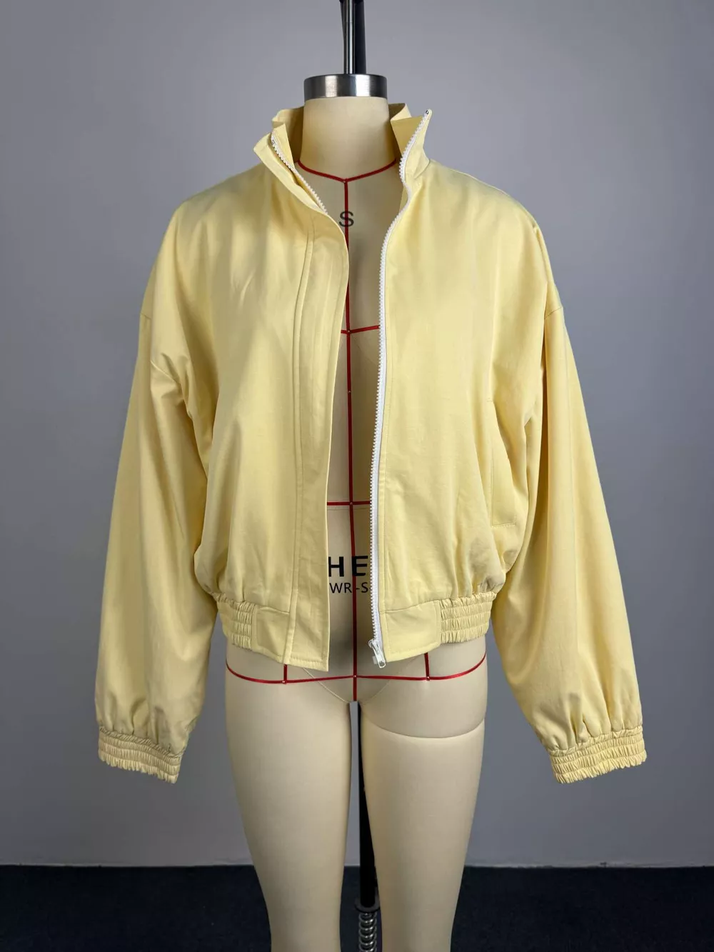 Zip Up Oversized Bomber Jacket, image 7