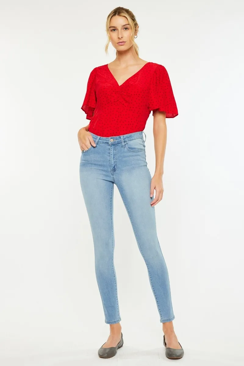 High Rise Super Skinny Jeans