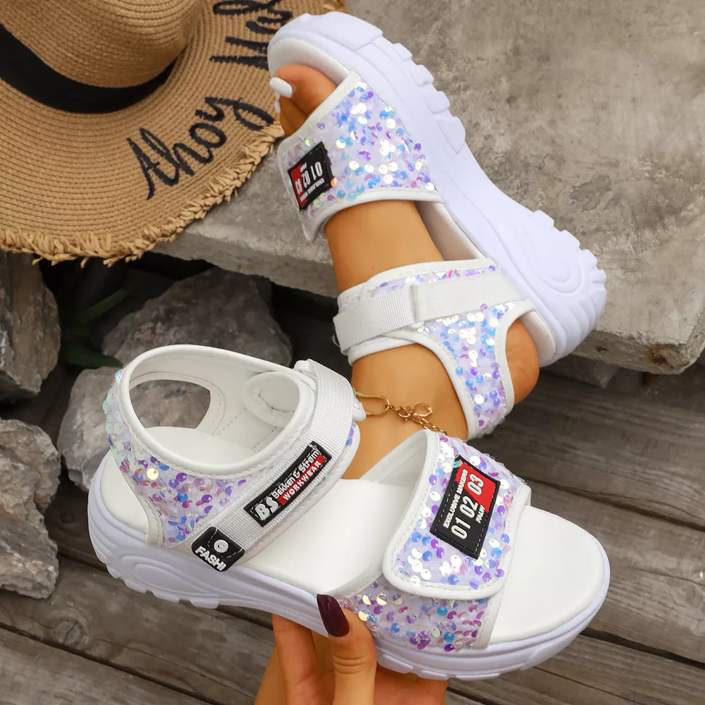 Open Toe Platform Sandals, image 6