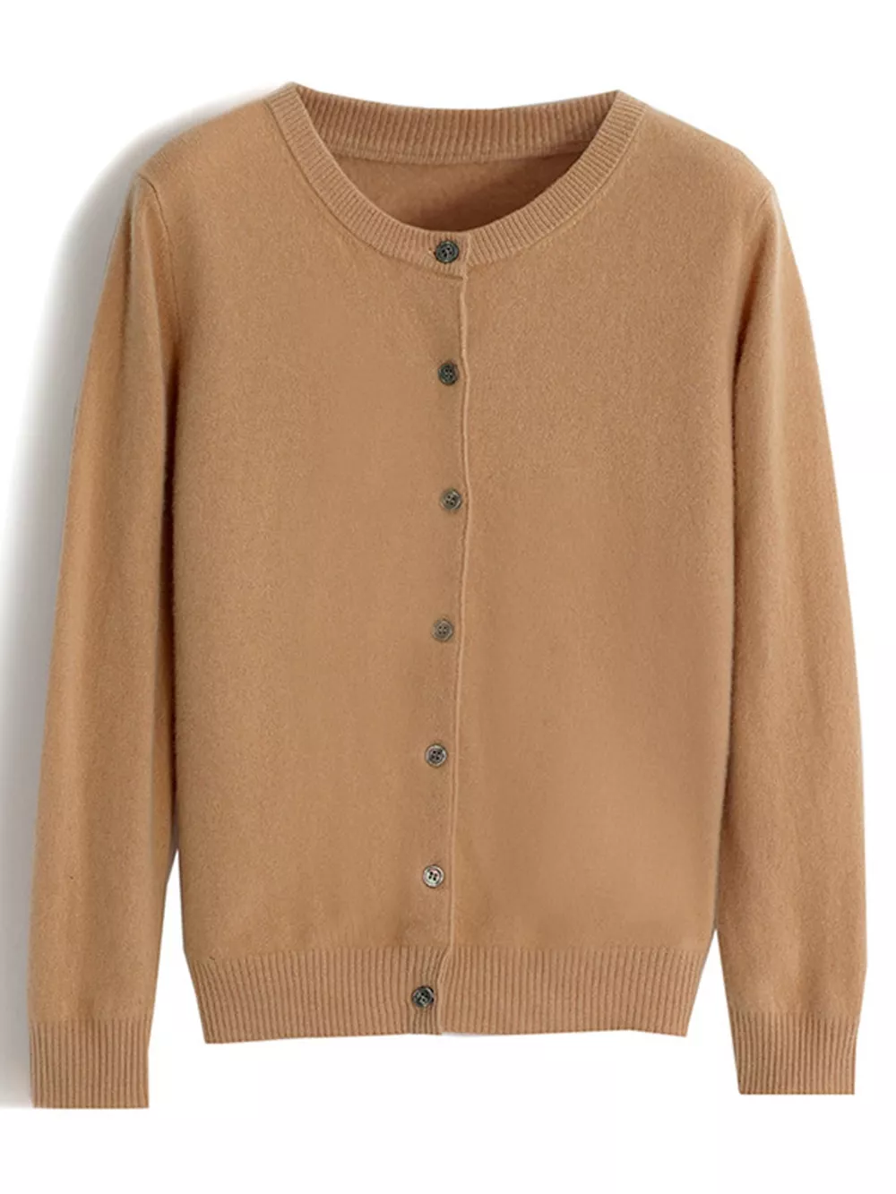 Crew Neck Button-Down Cardigan, image 36