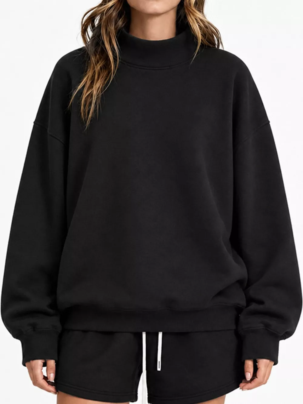 Oversized Dropped Shoulder Sweatshirt, image 3