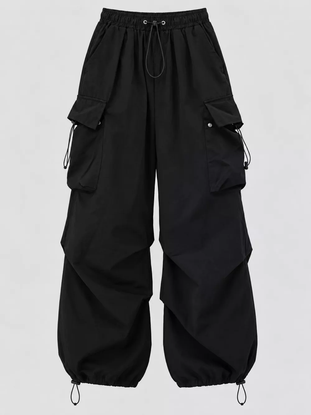Full Size Drawstring Cargo Pants Plus Size, image 13