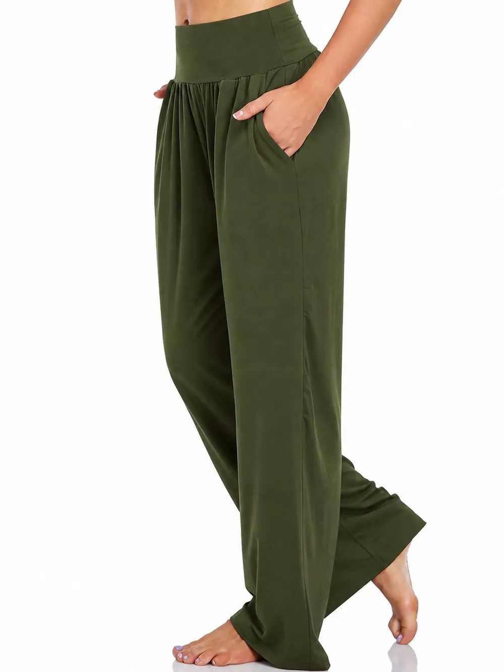 High-Waisted Wide-Leg Pants, image 17