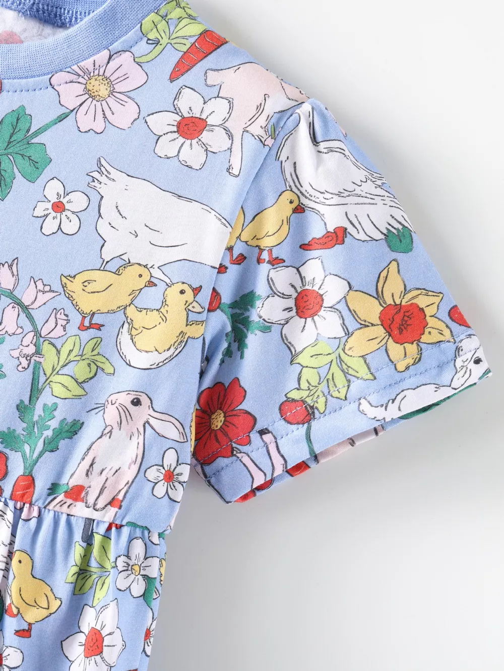 Children's Farm Animal Print Dress, image 4