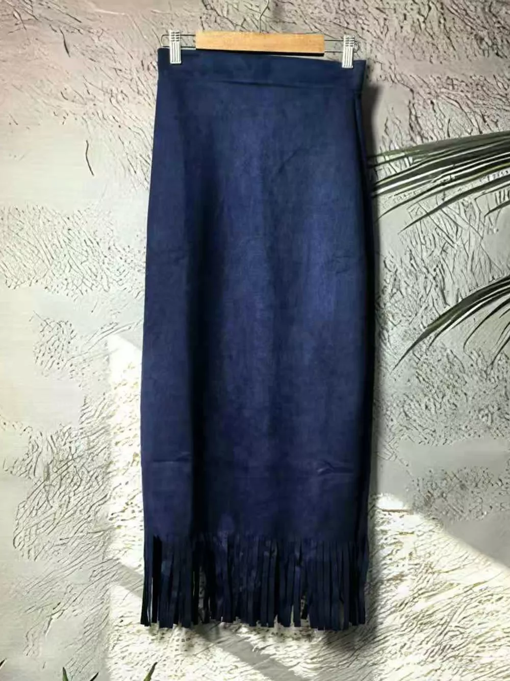 High-Waisted Fringe Midi Skirt, image 23