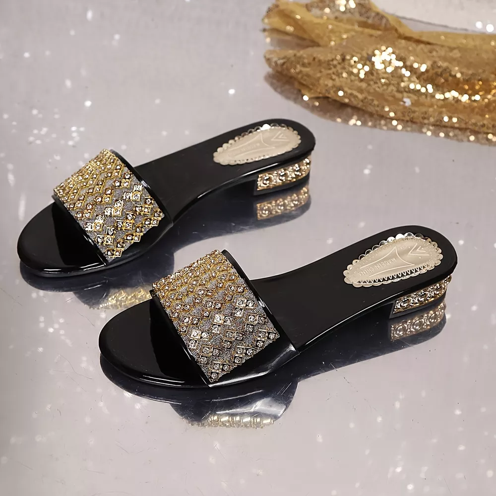 Open Toe Block Heels Sandals, image 4