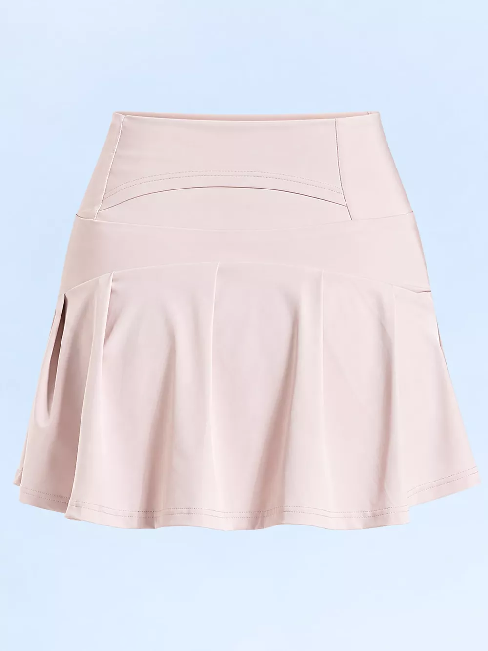 High-Waisted Pleated Active Skirt, image 13