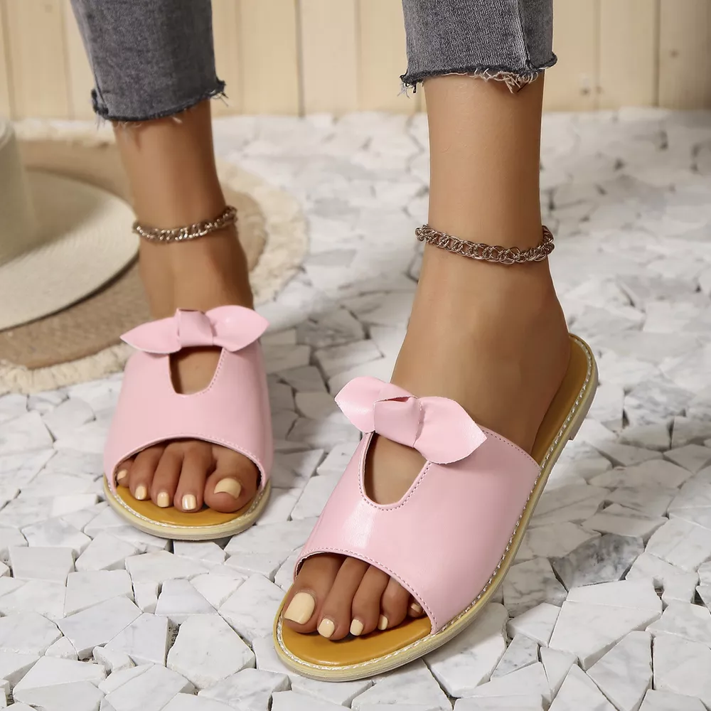 Open Toe Flats Sandals, image 5