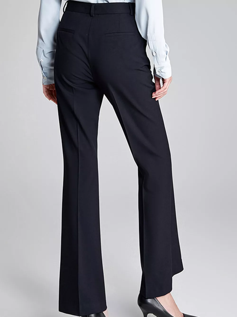 High-Waisted Straight-Leg Pants, image 5