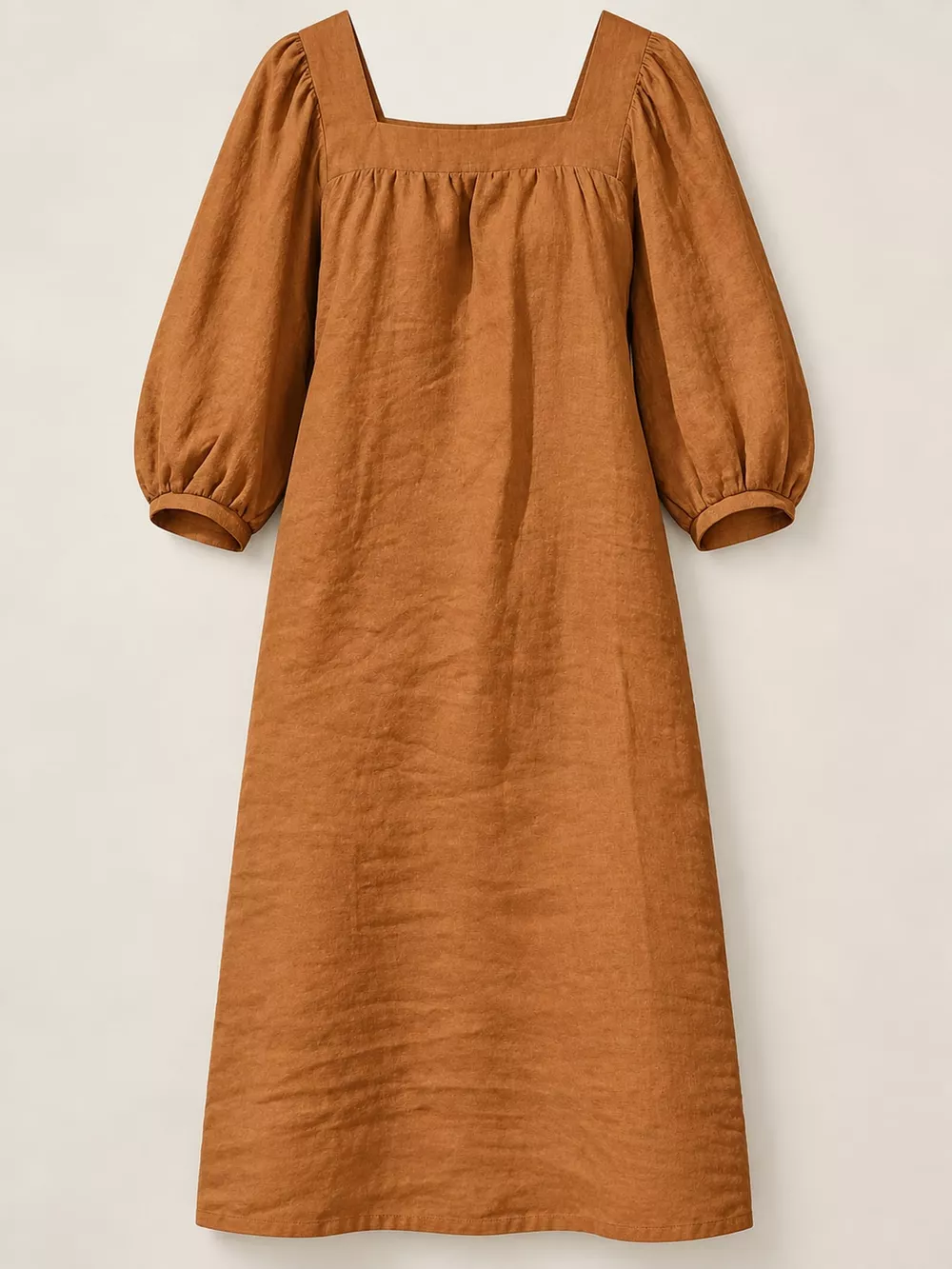 Square Neck Puff Sleeve Mini Dress, image 28