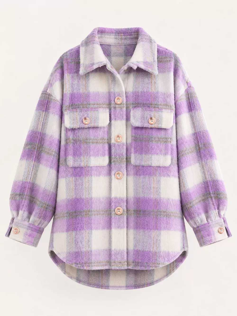 Plaid Button-Down Jacket, image 10