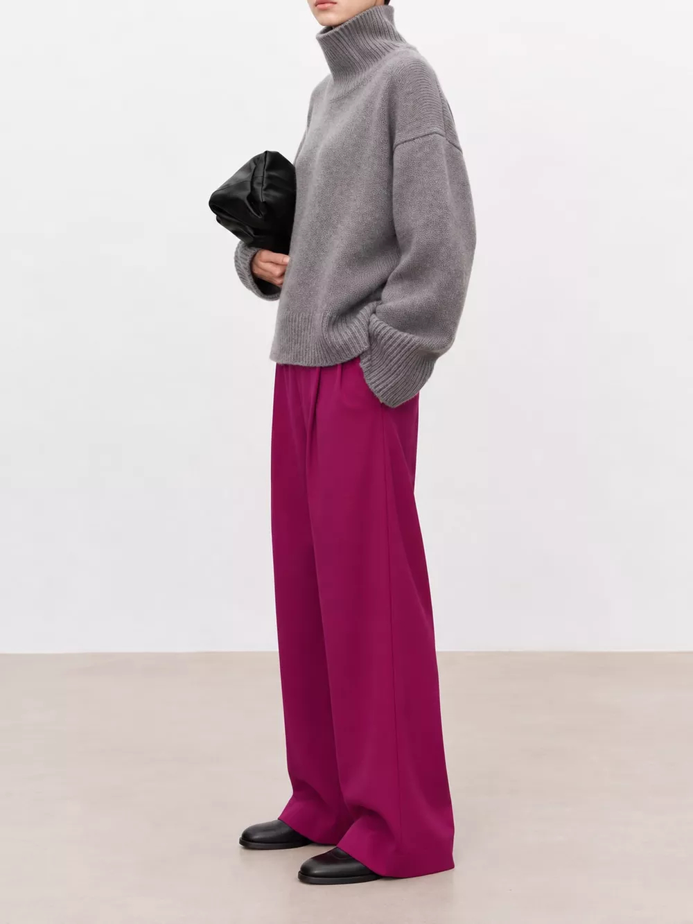 Oversized Turtleneck Wool Sweater, image 28