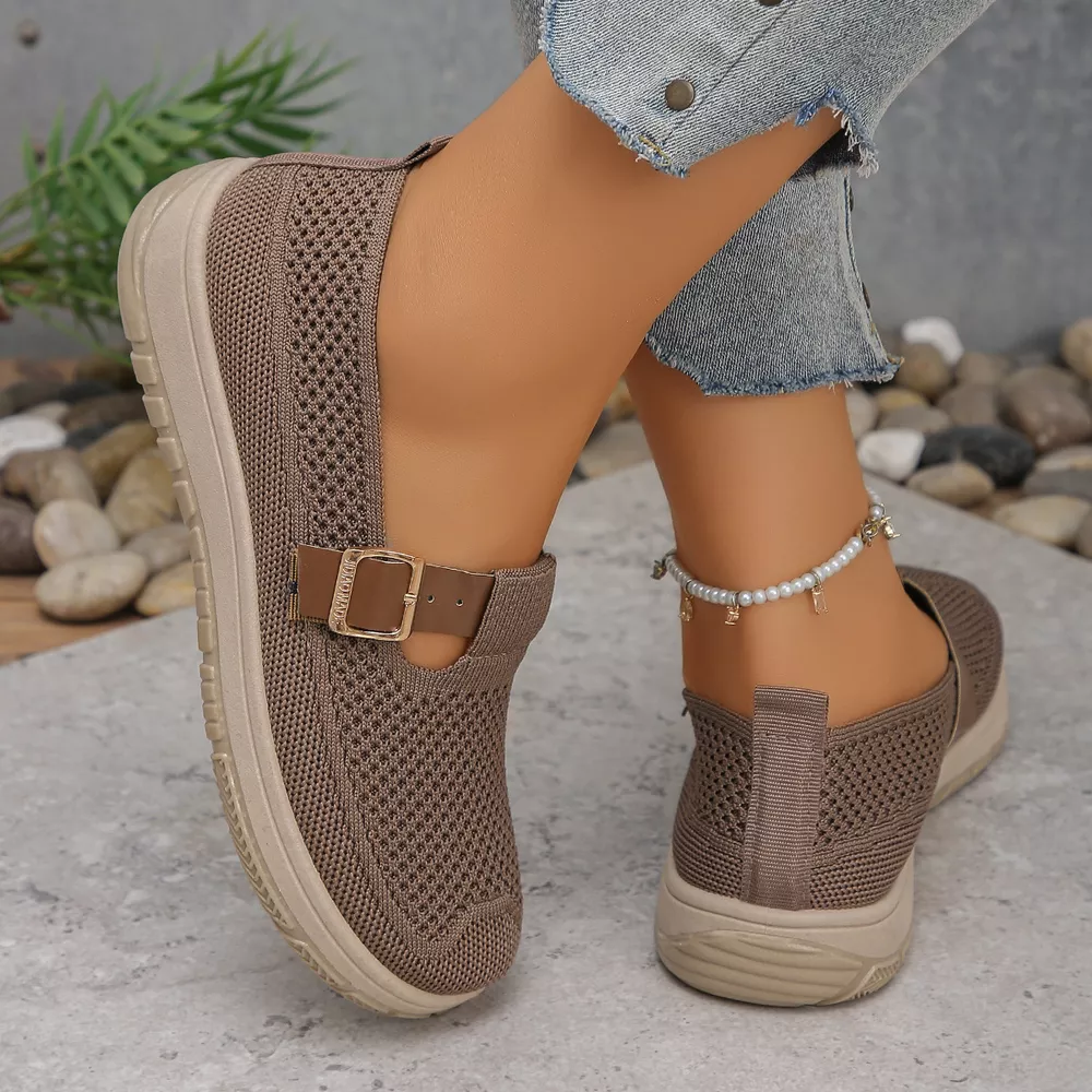 Round Toe Platform Slip-Ons, image 7