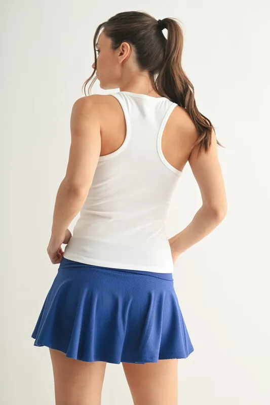 Slim Fit Scoop Neck Tank, image 3