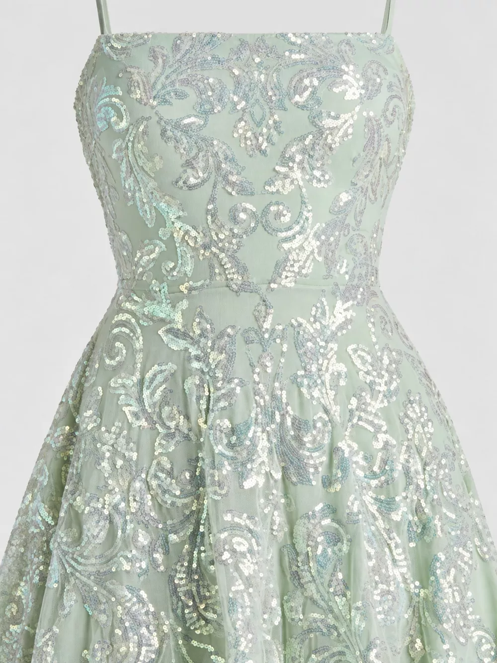 Sequin Square Neck Mini Dress, image 5