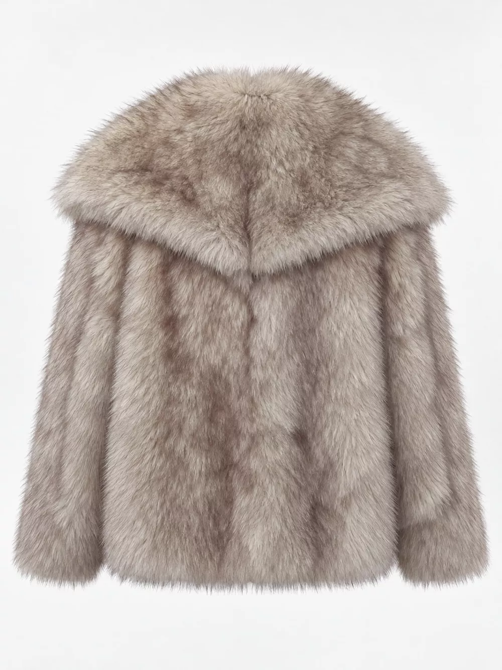 Fox Fur Collar Winter Outerwear, image 78