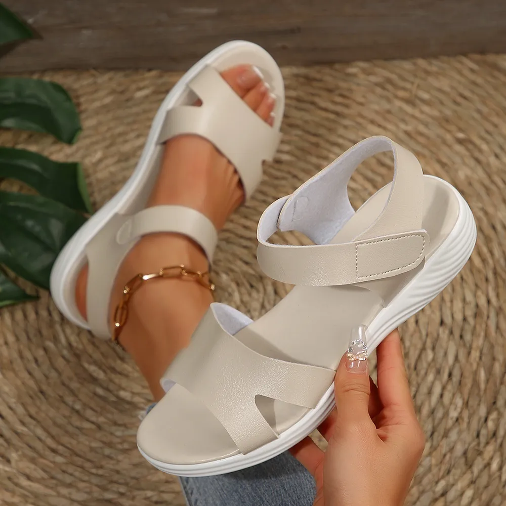 Open Toe Sandals with Ankle Strap, image 2