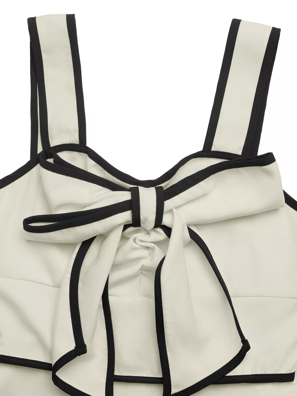 Bowknot Trim A-Line Midi Dress, image 8
