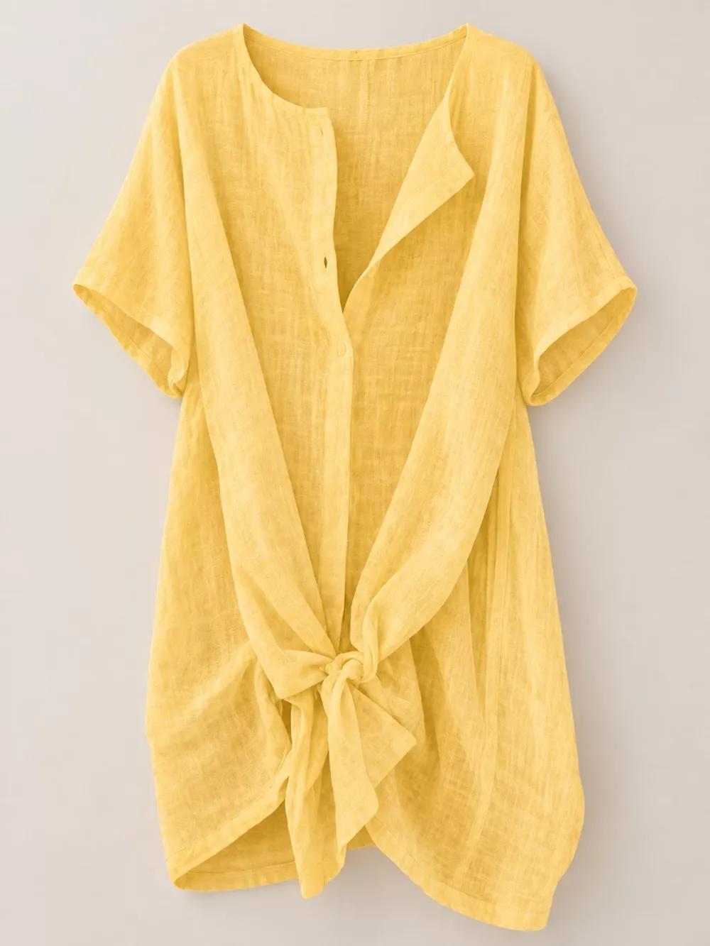 Full Size Casual Loose Fit Beach Short Sleeve Shirt Plus Size, image 9