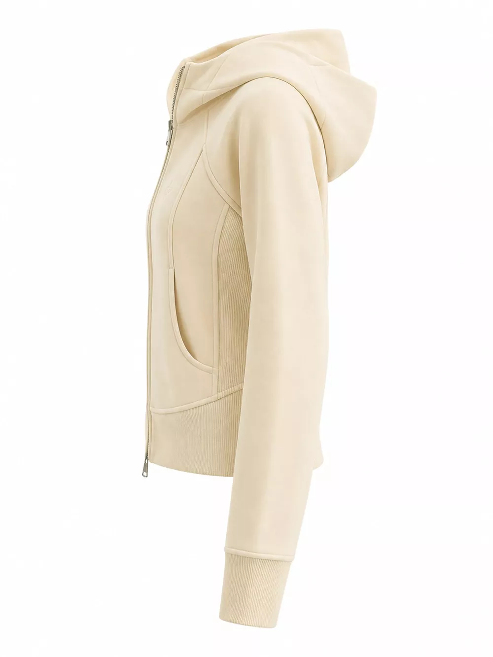 Slim-Fit Full-Zip Hoodie, image 3