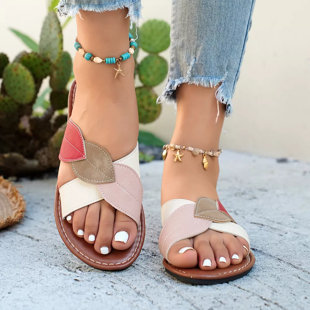 Cross Strap Open Toe Sandals, image 7