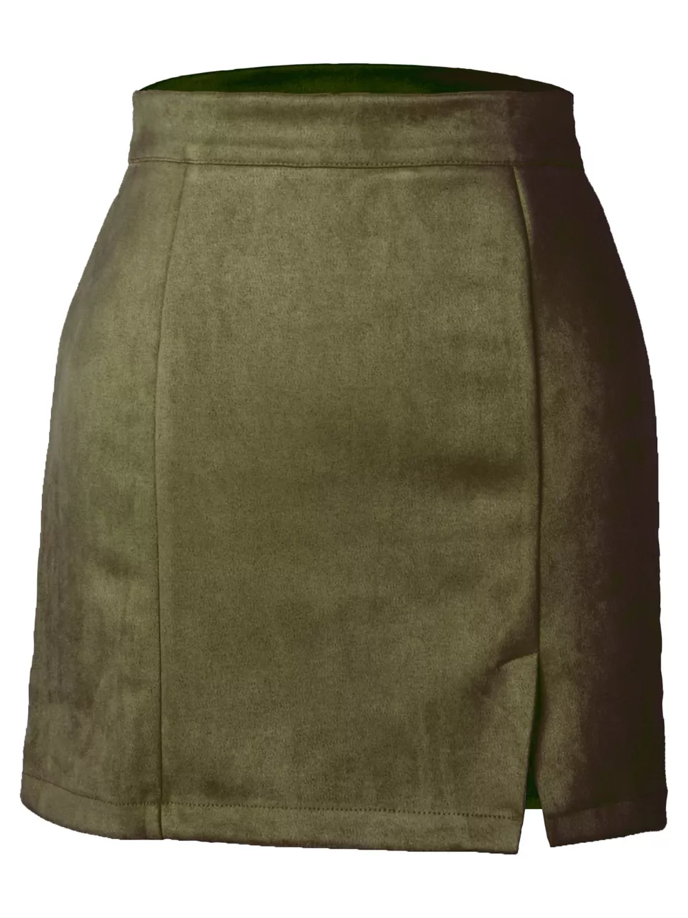 High-Waisted Slit Skirt, image 14