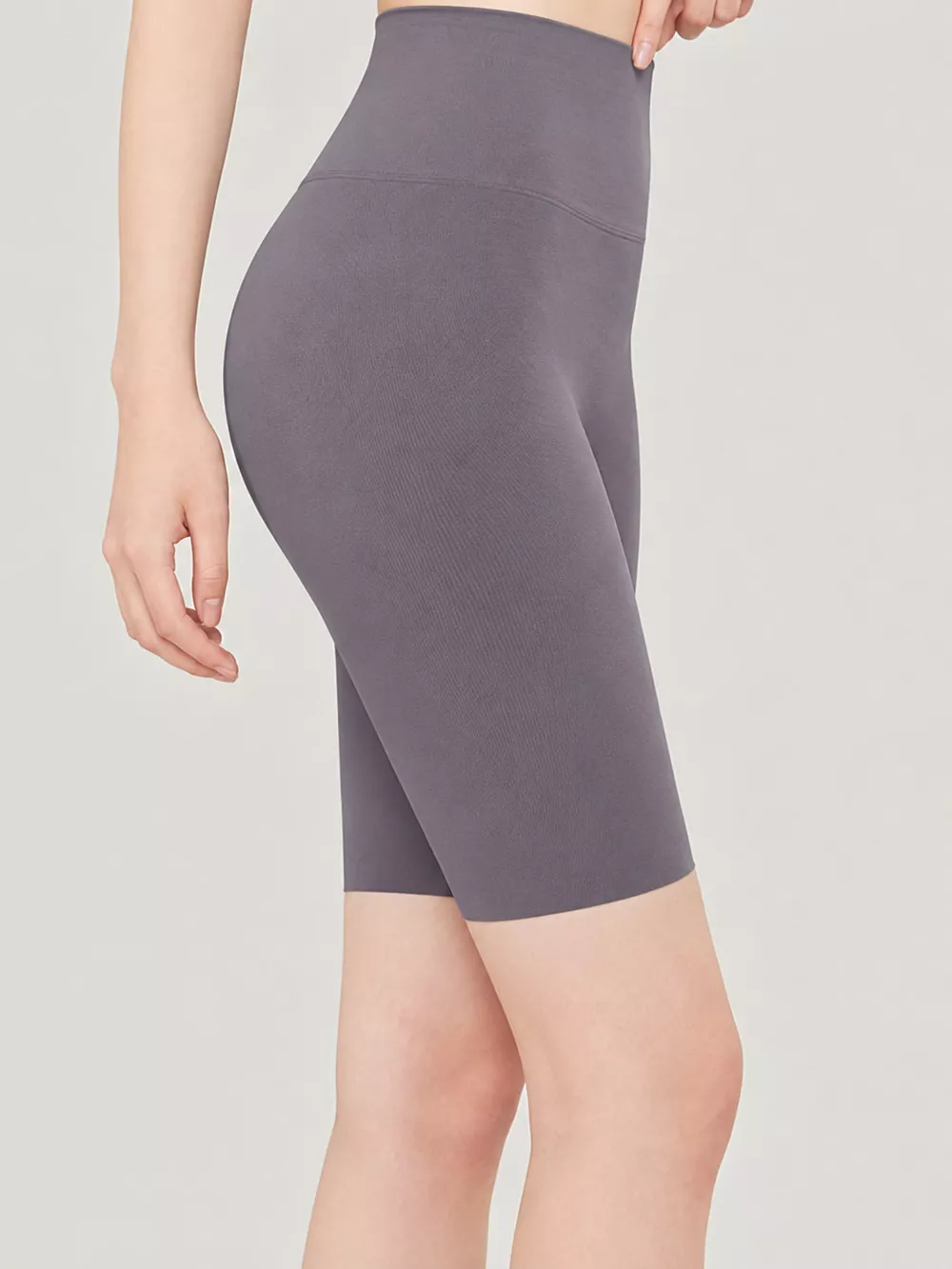 Full Size High-Waisted Seamless Compression Active Shorts Plus Size, image 7