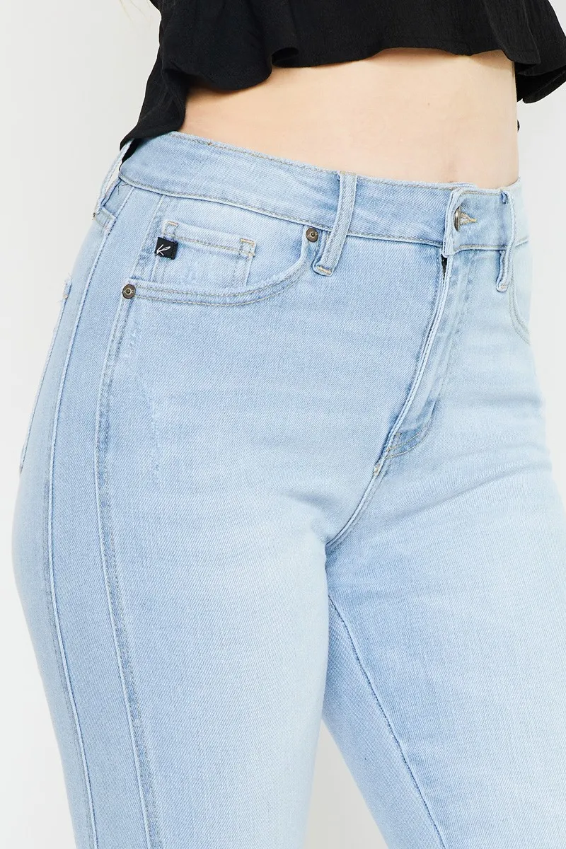 High Rise Curvy Flare Jeans, image 2