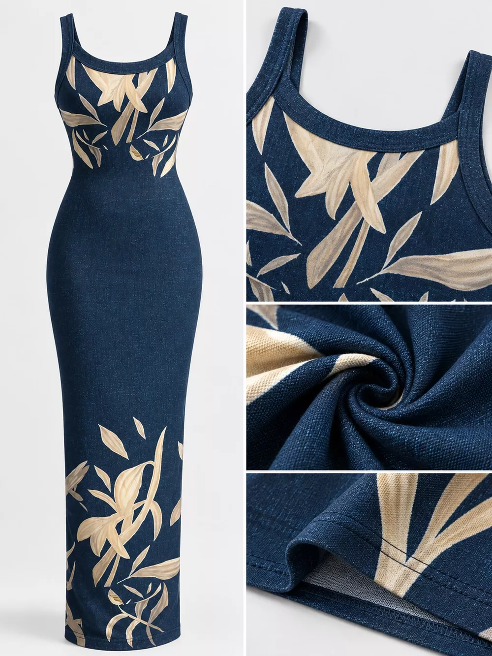 Sleeveless Bodycon Maxi Dress, image 10