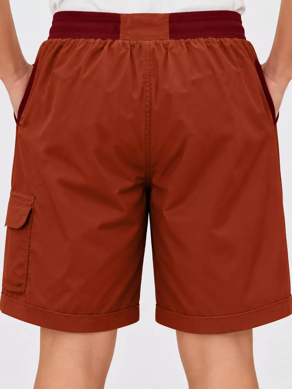 Full Size Drawstring Cargo Shorts Plus Size, image 18