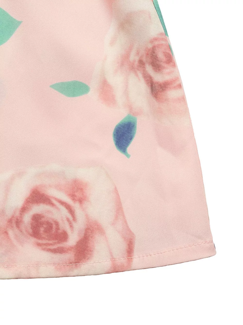 Round Neck Top and Floral Print Skirt Two-Piece Set, image 12