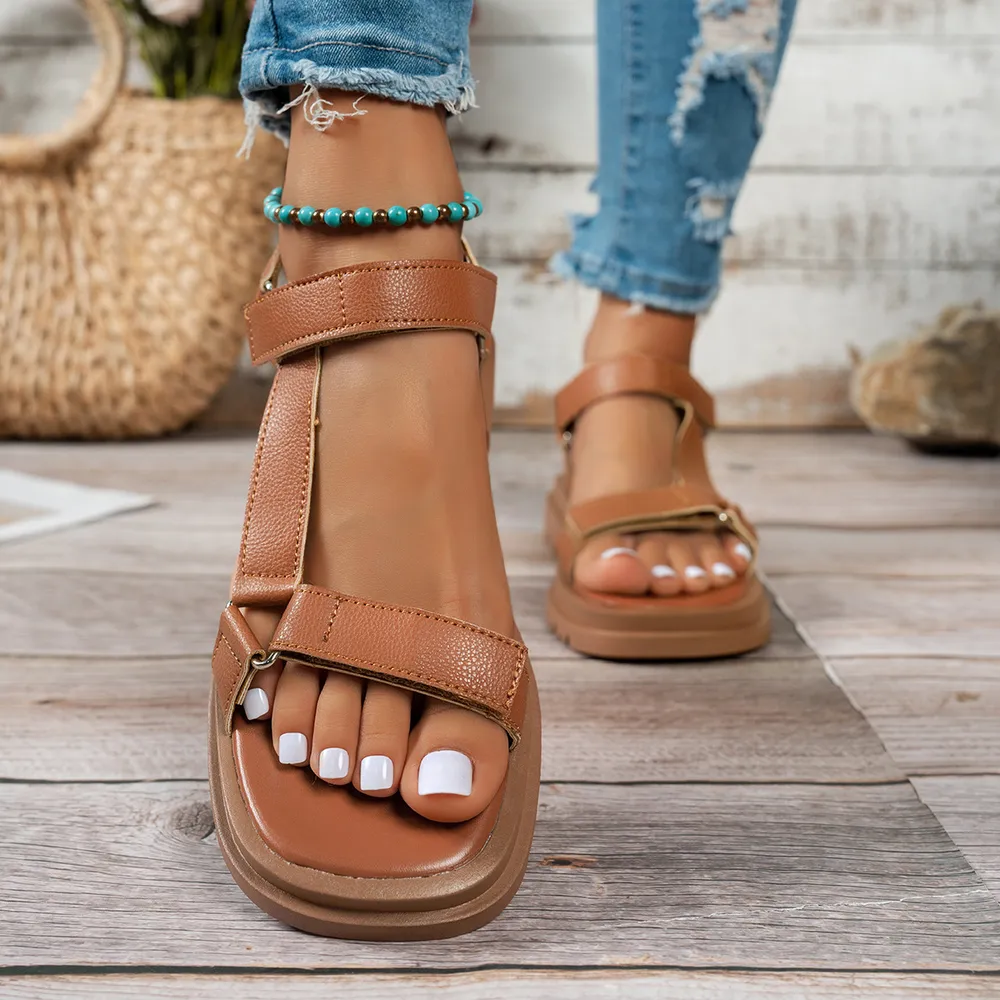 Open Toe Platform Sandals, image 7
