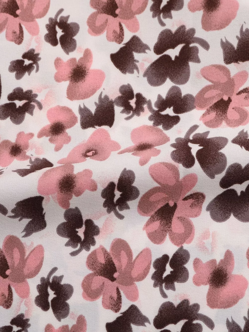 Floral Print Tie Neck Ruffle Blouse, image 9