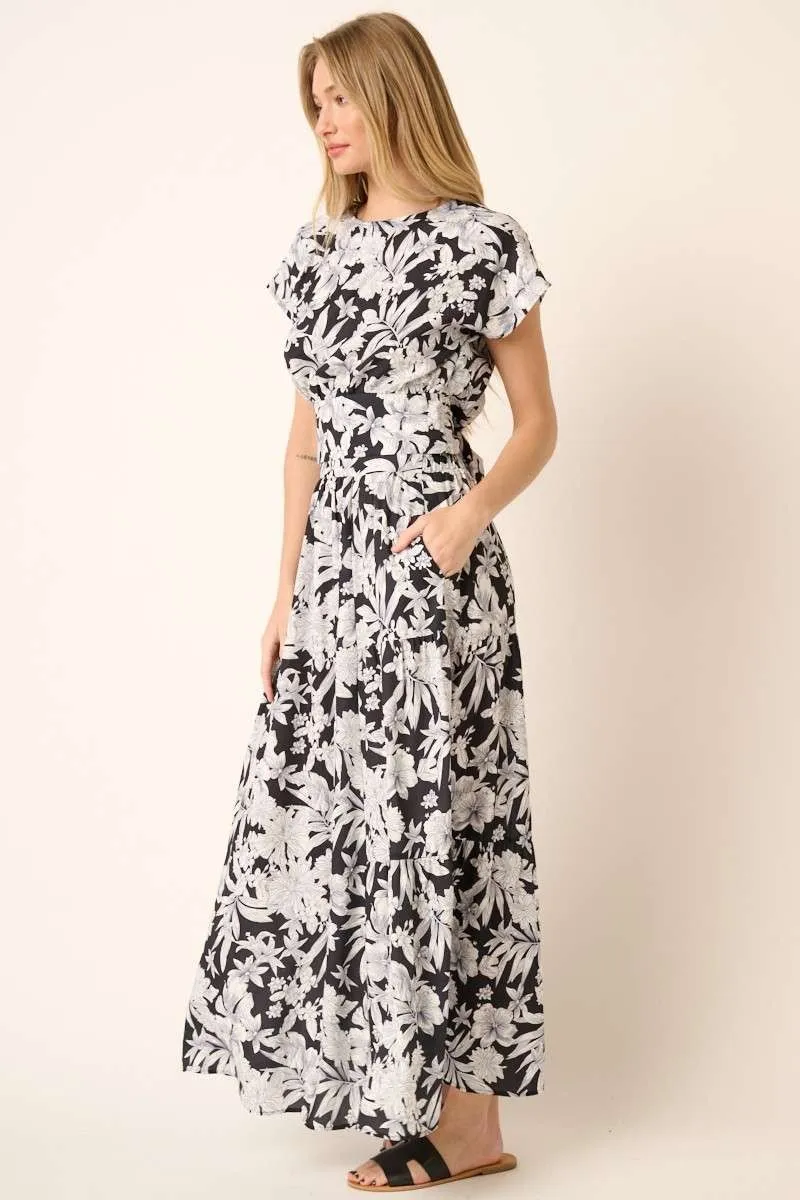 Tropical Print Top and Skirt Set, image 9
