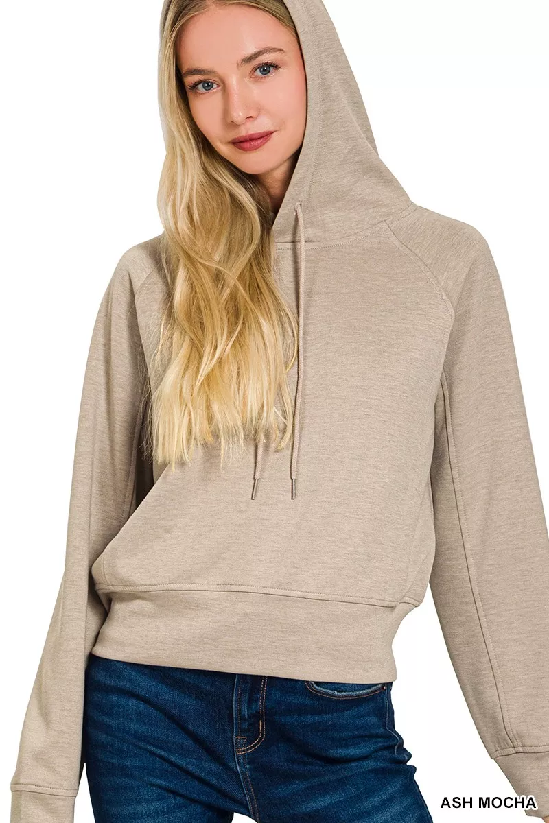 Drawstring Scuba Hoodie, image 2