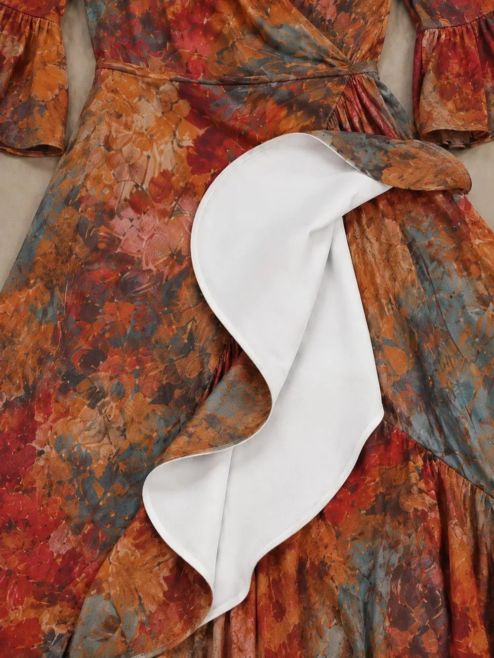 High-Low Ruffled Maxi Dress, image 13