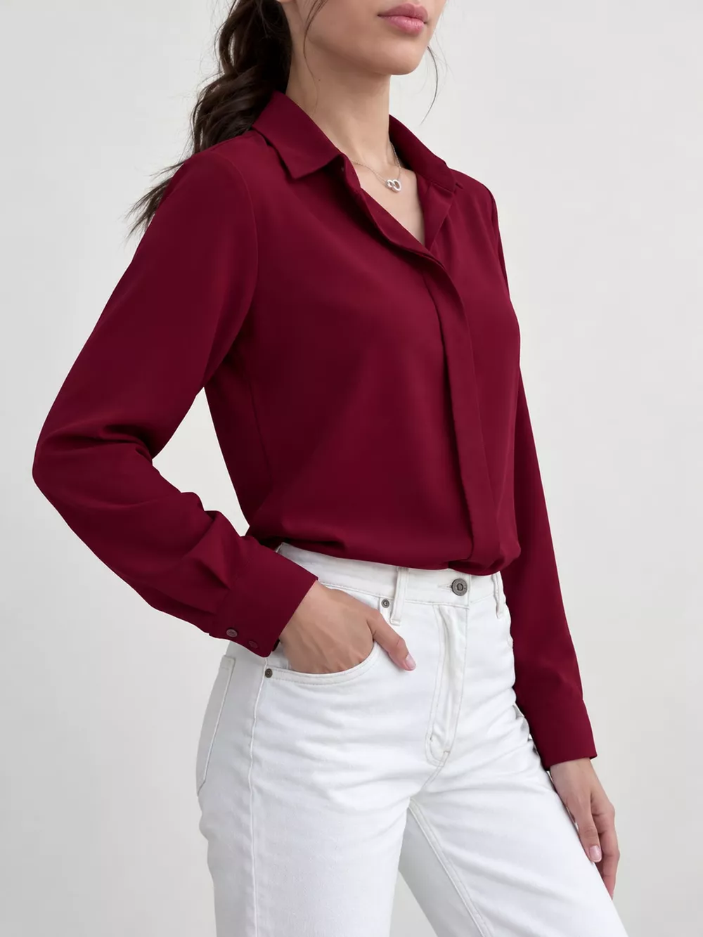 Button Up Long-Sleeve Shirt, image 62