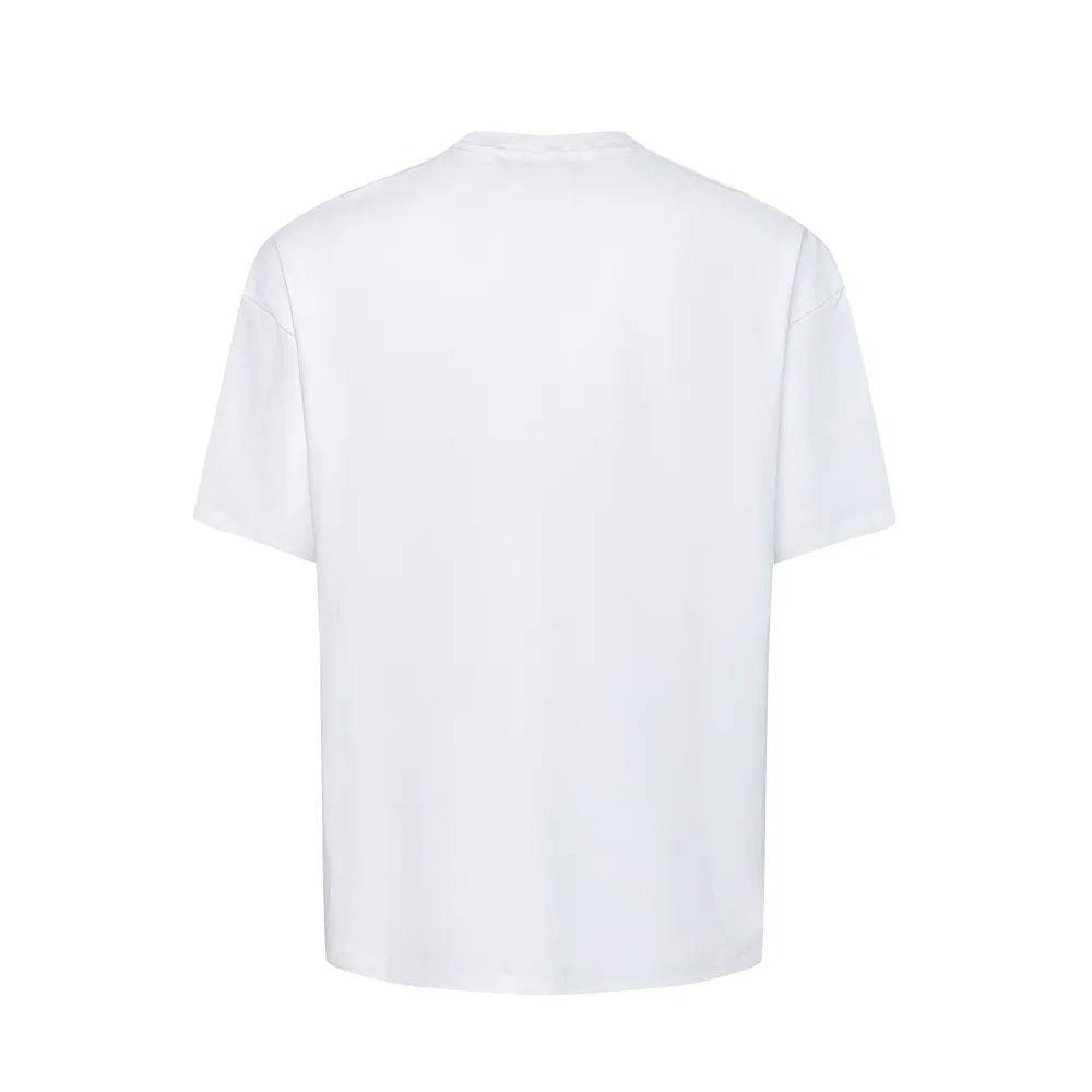 Men's Letter Graphic Round Neck Short Sleeve T-Shirt, image 3