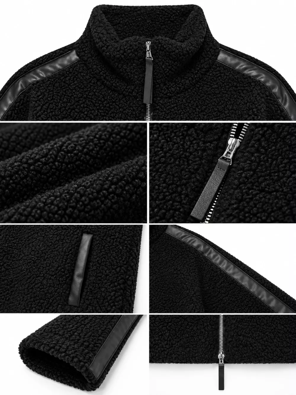 Sherpa Zip-Up Outerwear, image 21