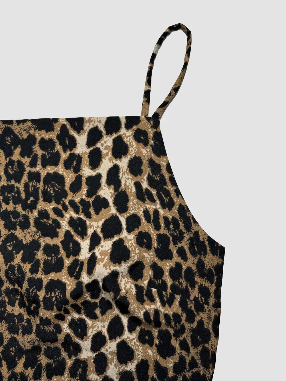 Leopard Print Cami with Back Tie, image 6