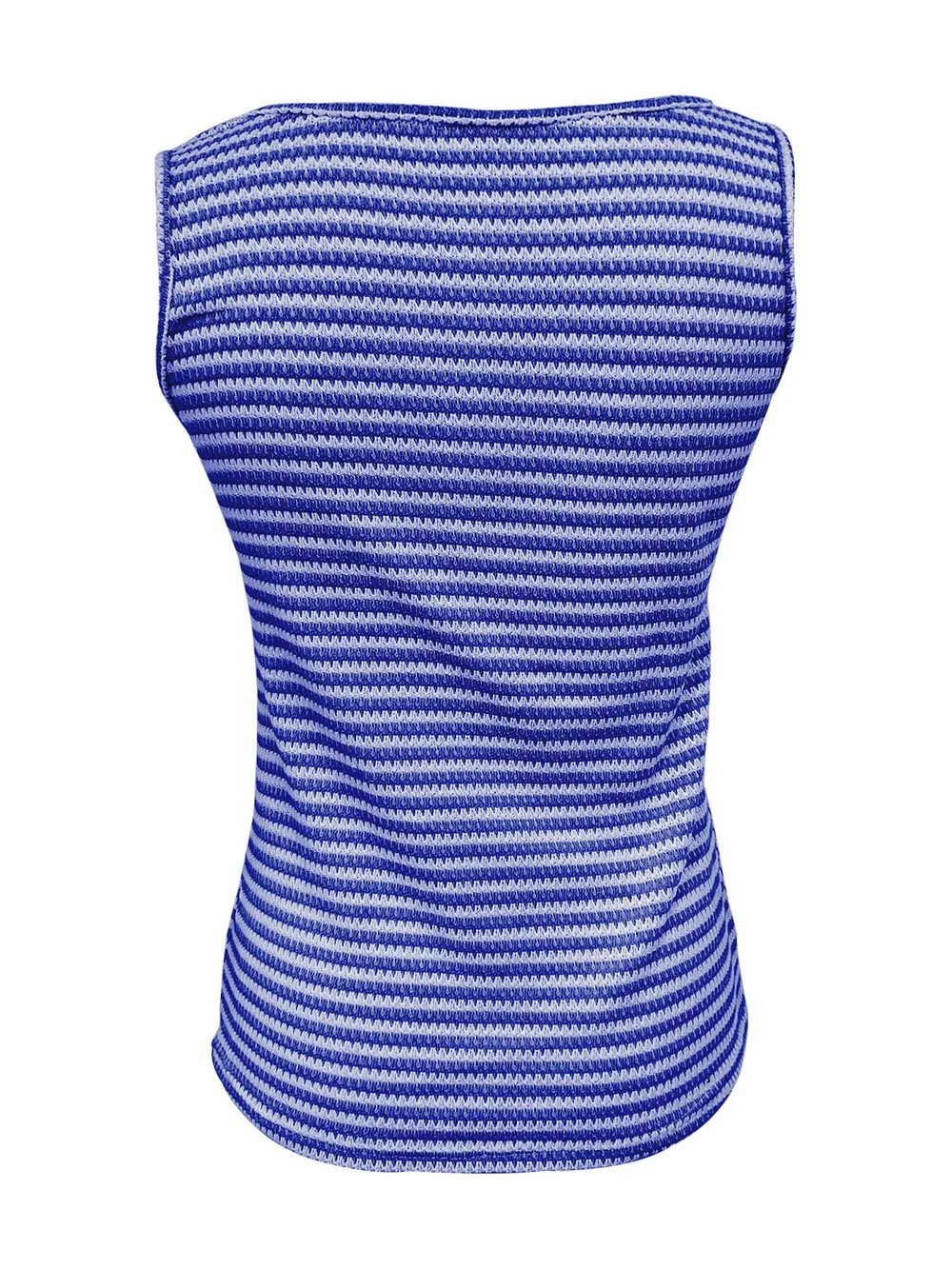 Striped Button Front Knit Tank Top, image 14