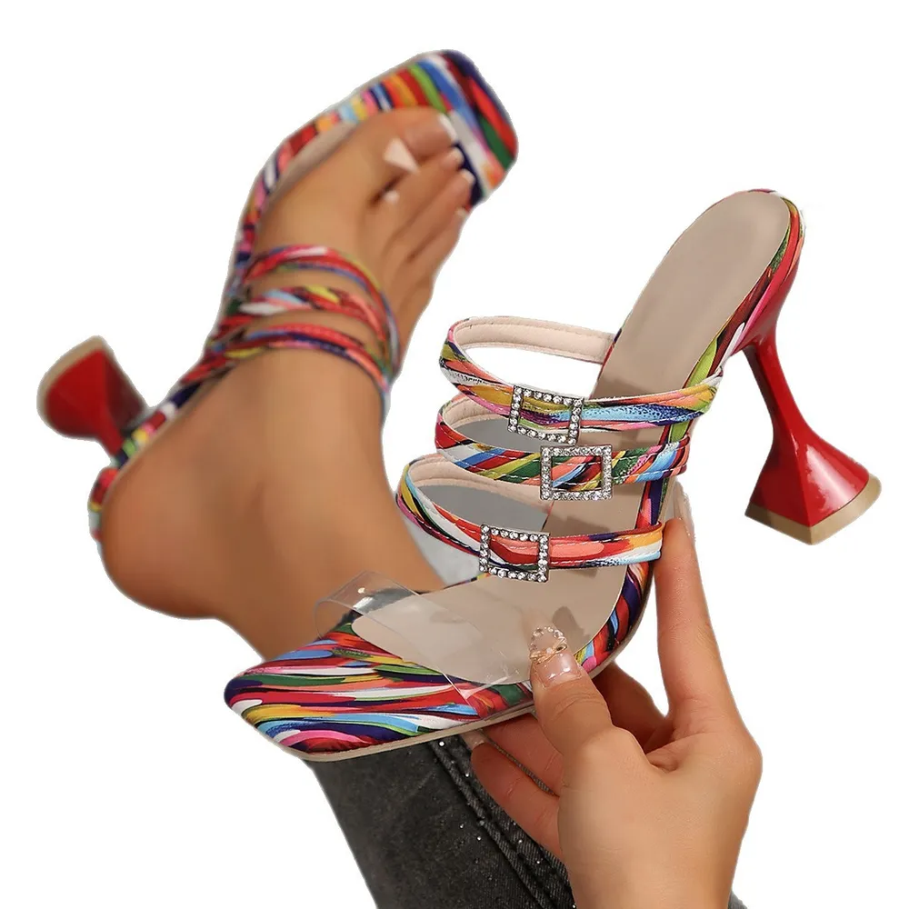 Open Toe High Heel Sandals, image 10