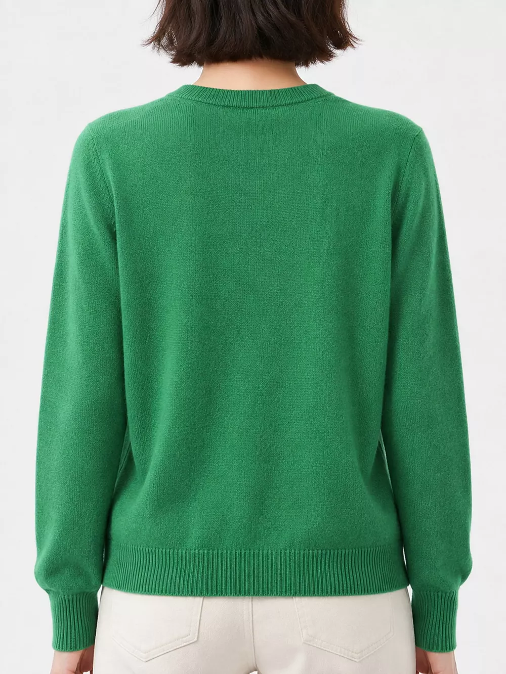 Classic Crew Neck Knit Cardigan, image 34