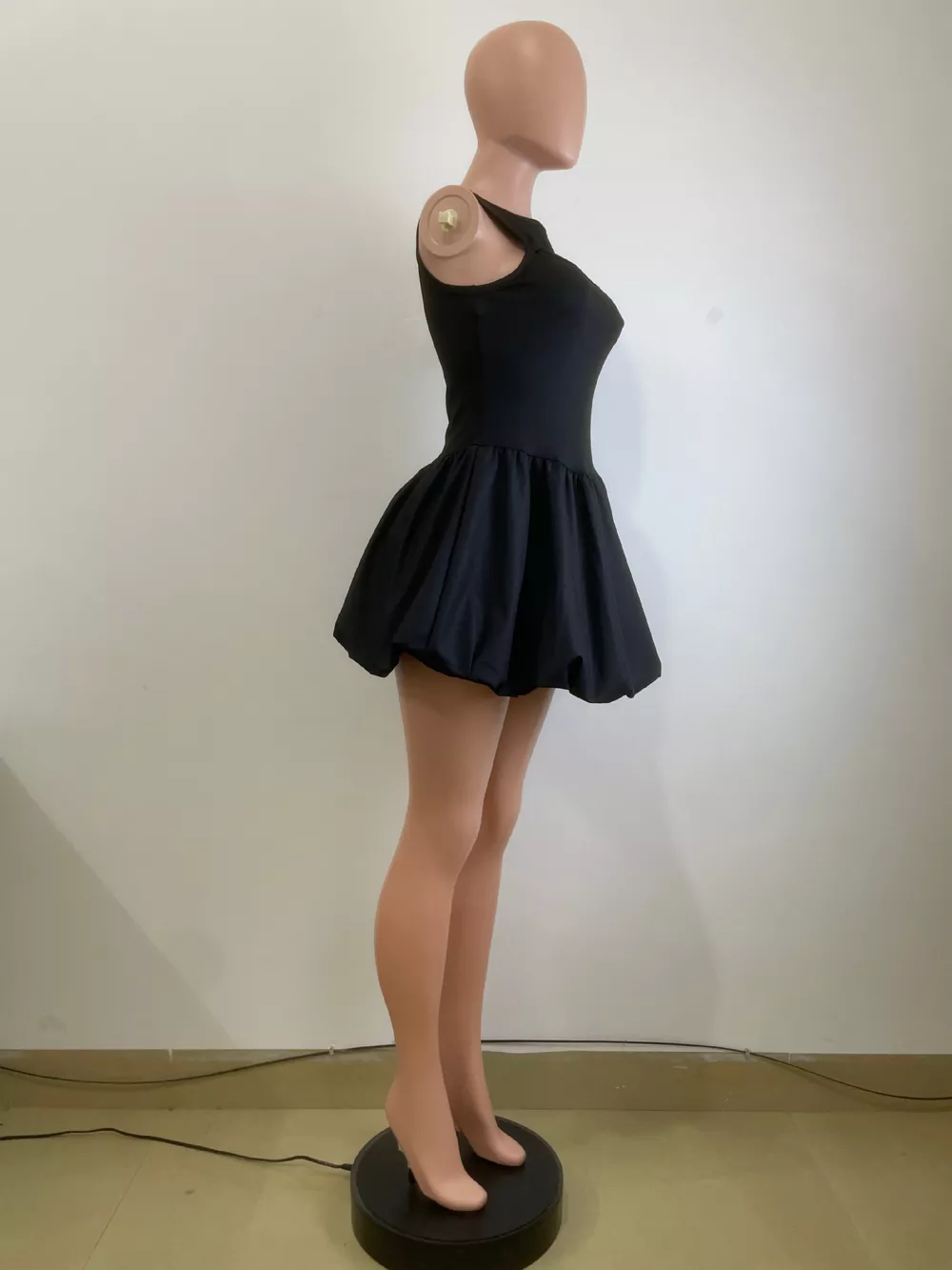 Cut-out Bubble Hem Dress, image 5